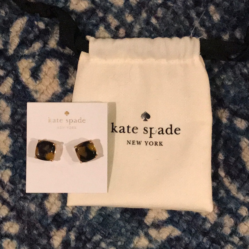 Brand new Kate Spade tortoise shell earrings